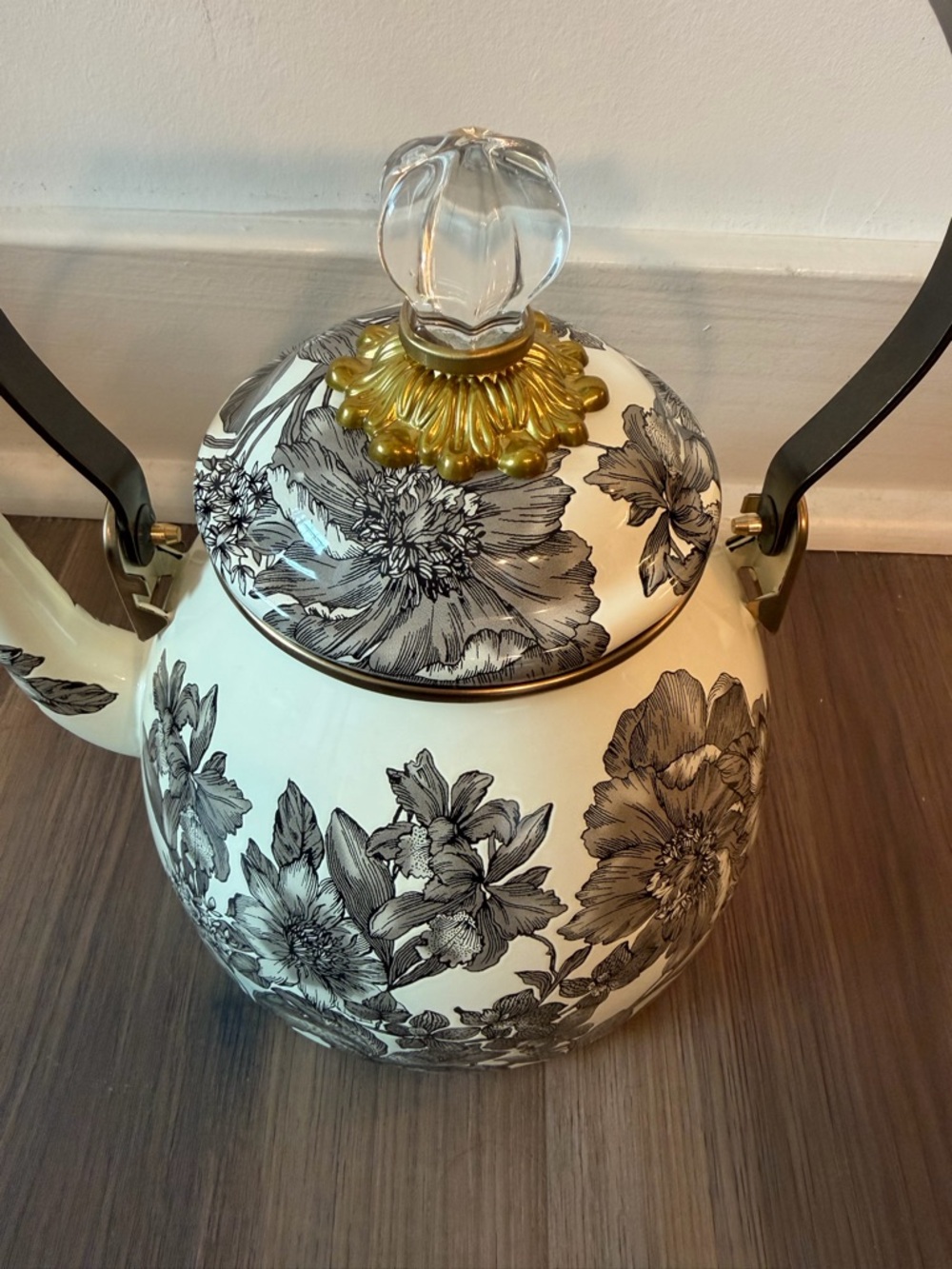 MacKenzie-Childs Sterling English
Garden Tea Kettle, 2-Qt. - Picture 9 of 13